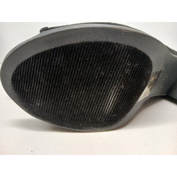 Bella Marie Laced Tie Ankle High Heels Open Toe Dress Casual Faux Suede 10 - Picture 6 of 8